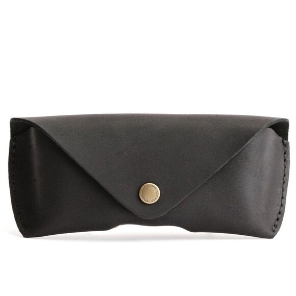 Portland Leather Accessories - Portland Leather Goods Sunglasses Case Smooth Snap Closure Brand New